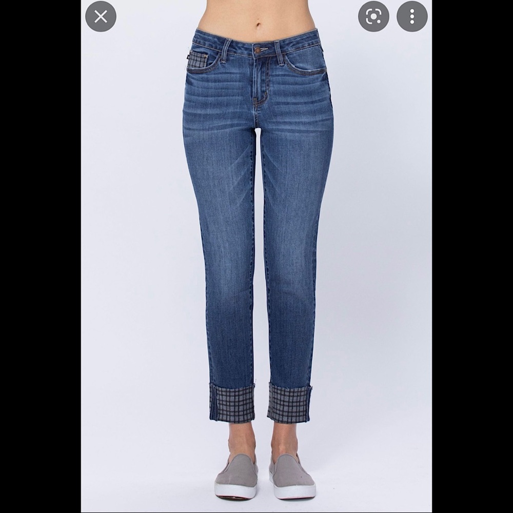 Judy Blue Women's Straight Leg Jeans - Blue